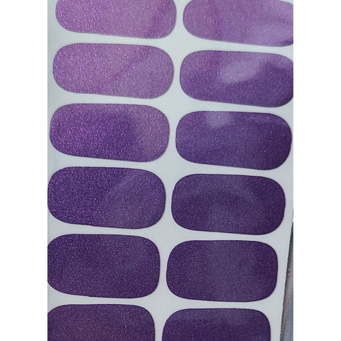 Image of Magic Grape Luxury Nail Wraps (Color Shift)