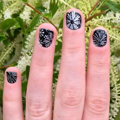 Image of Blooming Booms Nail Wraps