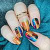 Colored Panes Nail Wraps