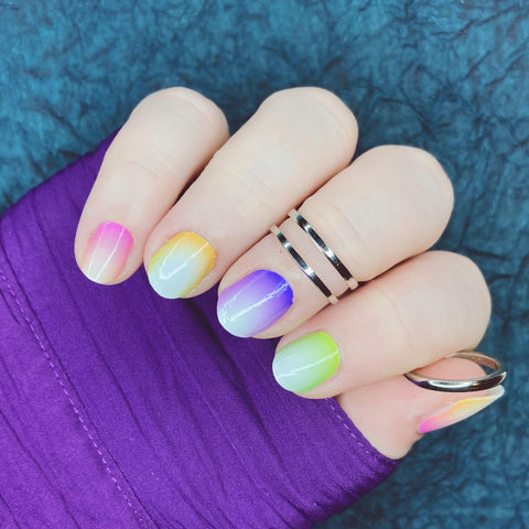 Image of Multi Ombre Nail Wraps