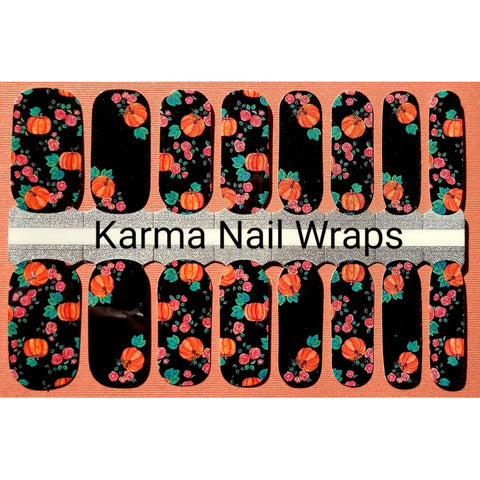 Image of Pumpkin Patch Nail Wraps