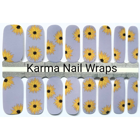 Image of Purple Sunnies Nail Wraps