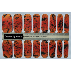 Fire In the Sky - Karma Exclusive Nail Wraps