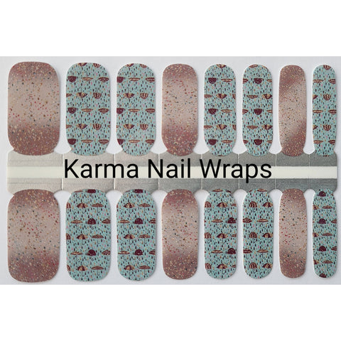 Raindrops - Karma Exclusive Nail Wraps