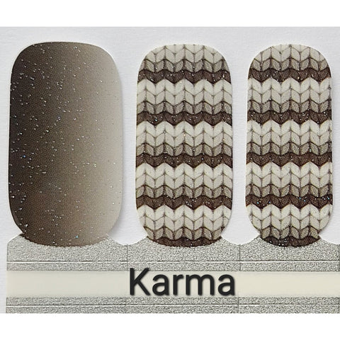 Image of Crochet and Knitters Club - Karma Exclusive Nail Wraps