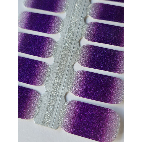 Image of Purple Dimensions Nail Wraps