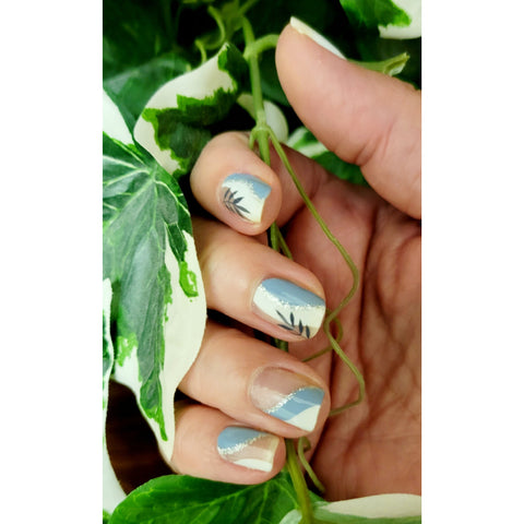 Image of Sea and Sky Nail Wraps