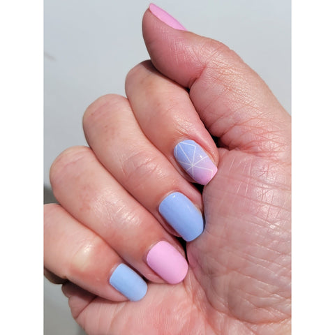 Image of Cotton Candy Palace Nail Wraps