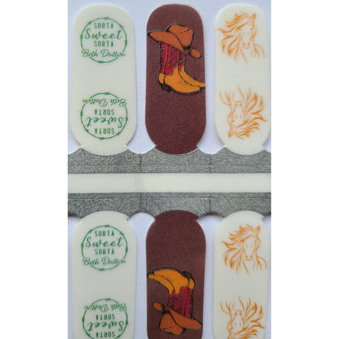 Image of Beth - Yellowstone Inspired Nail Wraps