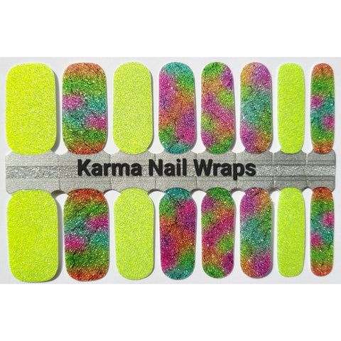 Image of Neon Rumchata - Karma Exclusive Nail Wraps