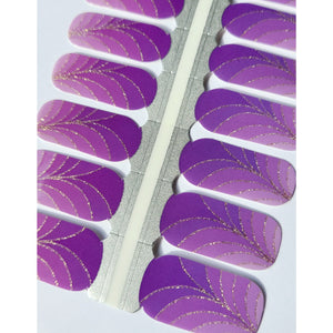 Purple Palms - Karma Exclusive Nail Wraps