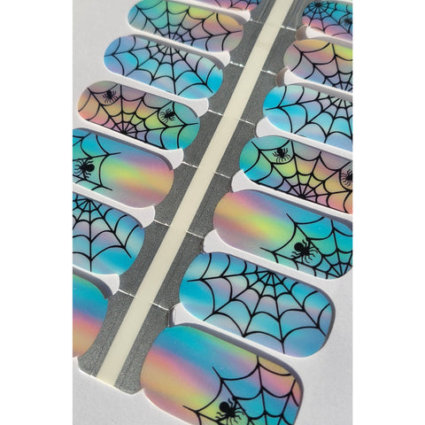 Image of Twisted Webs Nail Wraps