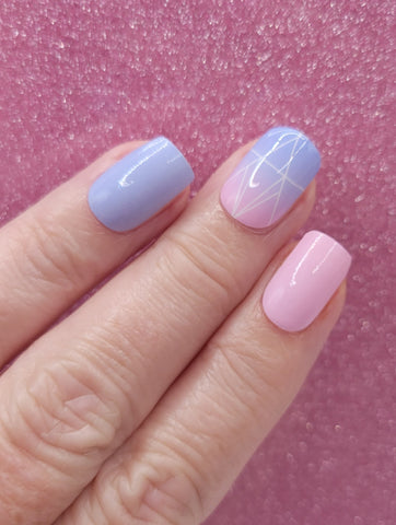 Image of Cotton Candy Palace Nail Wraps