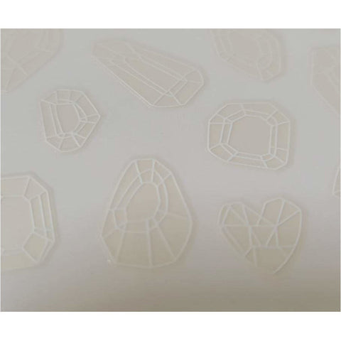 Image of Crystal Clear Nail Accent Decals