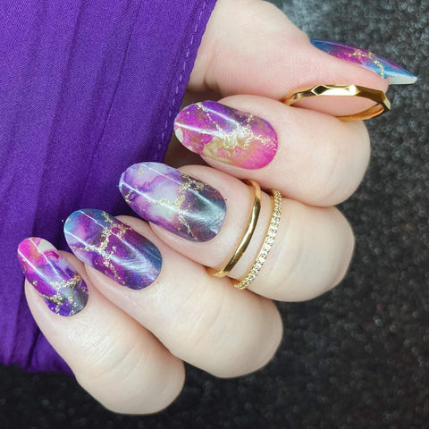 Image of High Class Marble - Karma Exclusive Nail Wraps