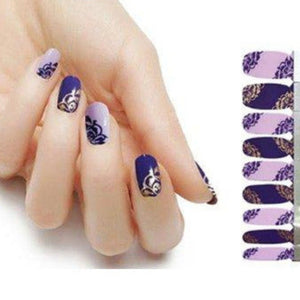 Purple Passion Luxury Nail Wraps