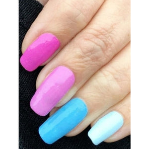 Pink and Blues Nail Wraps
