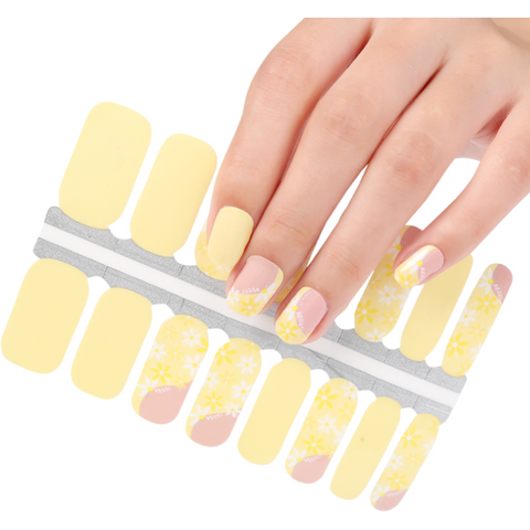 Image of Royal Yellow Nail Wraps