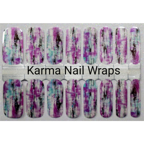 Abstract Art Nail Wraps - Karma Nail Wraps
