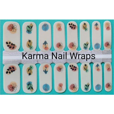 Image of Bits of Nature Nail Wraps - Karma Nail Wraps