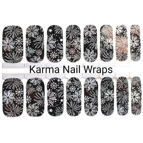 Image of Blooming Booms Nail Wraps - Karma Nail Wraps