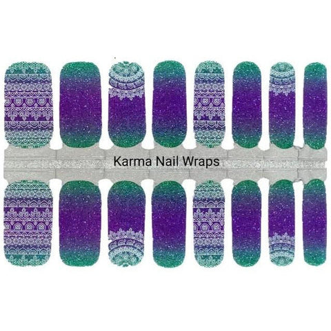 Image of Boho Sparkle Nail Wraps - Karma Nail Wraps