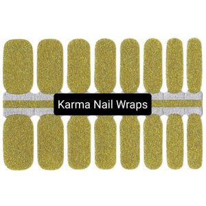 Bright Gold Nail Wraps - Karma Nail Wraps