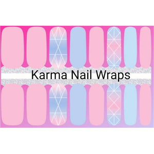 Cotton Candy Palace Nail Wraps - Karma Nail Wraps