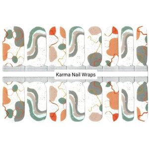 Earth Tones Nail Wraps - Karma Nail Wraps