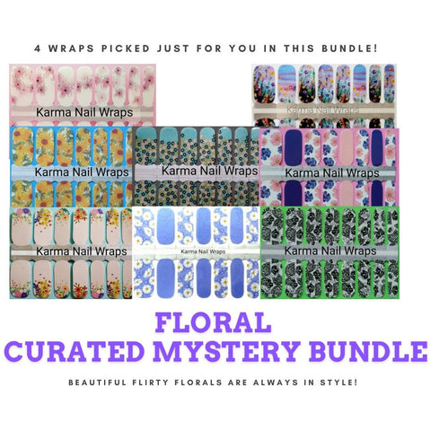 Floral Mystery - Curated Bundle - Karma Nail Wraps