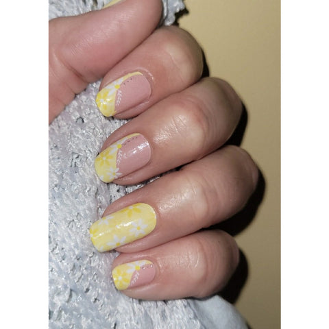 Image of Royal Yellow Nail Wraps