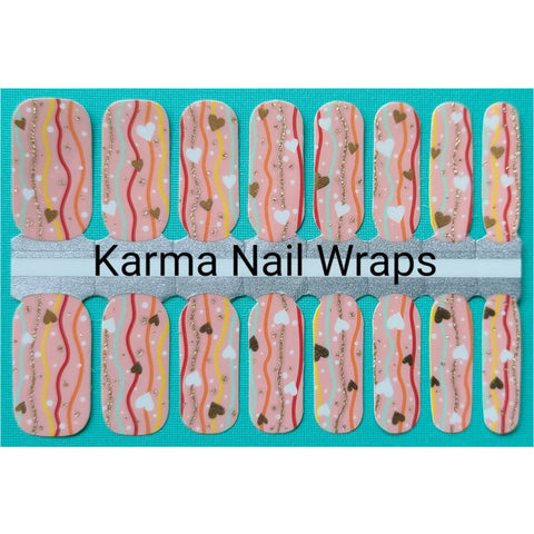 Image of Kind Hearts Nail Wraps - Karma Nail Wraps