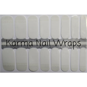 Lace Tip French Mani Nail Wraps - Karma Nail Wraps