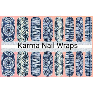 Neelam (Overlay/Semi-Transparent) Nail Wraps - Karma Nail Wraps