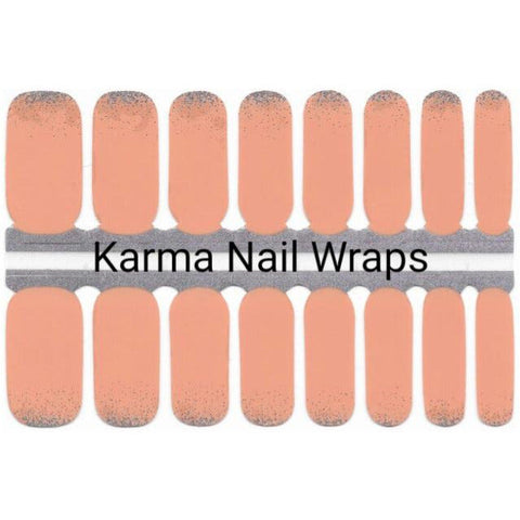 Image of Peachy Keen Nail Wraps - Karma Nail Wraps
