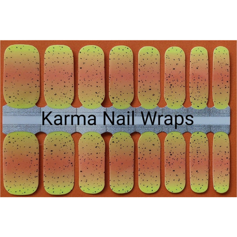 Image of Peppered Citrus Nail Wraps - Karma Nail Wraps