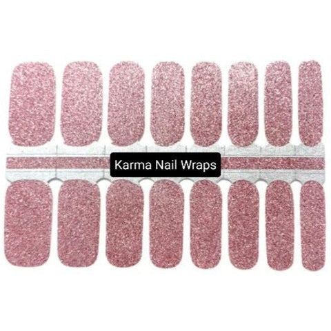 Image of Pink Gold Nail Wraps - Karma Nail Wraps
