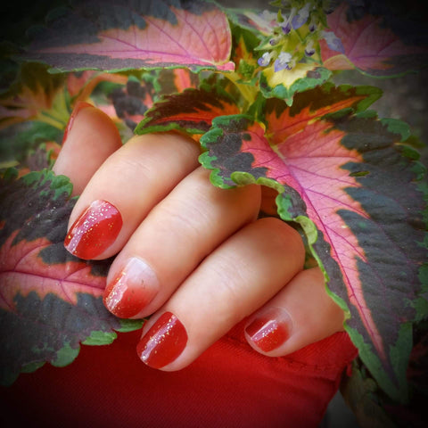Image of Crimson Sprinkles Nail Wraps
