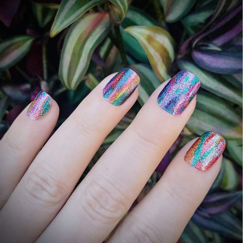 Image of Running Paint Nail Wraps