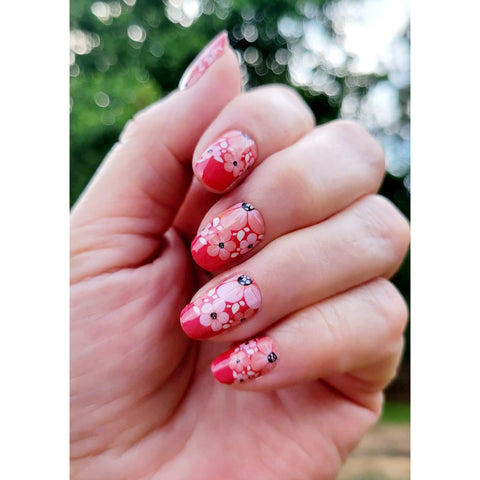 Image of Japanese Blossoms Nail Wraps