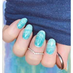 Turquoise Waters Luxury Nail Wraps