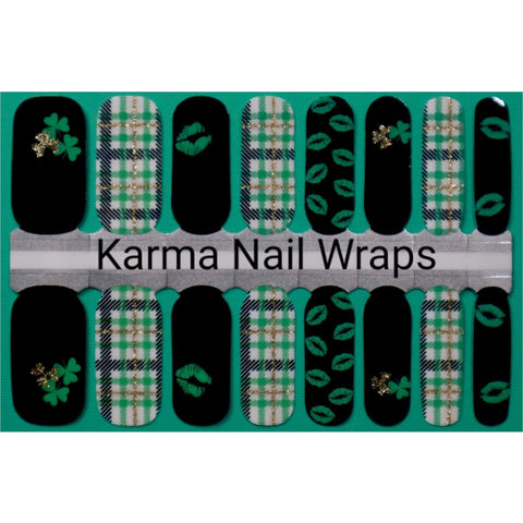 Image of Shamrock Shake Nail Wraps - Karma Nail Wraps