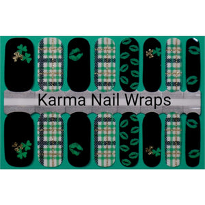 Shamrock Shake Nail Wraps - Karma Nail Wraps