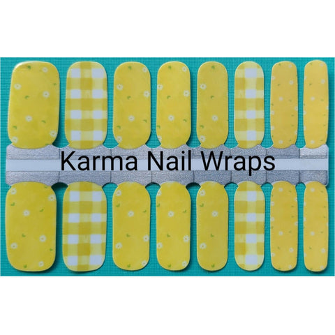 Image of Sunny Picnic Nail Wraps - Karma Nail Wraps